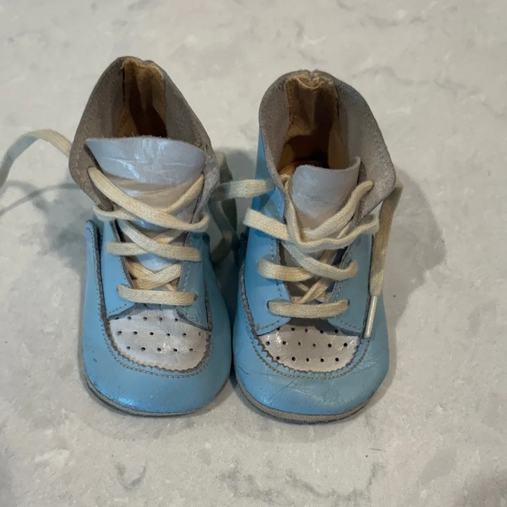 Adorable Blue Baby Walker Shoes